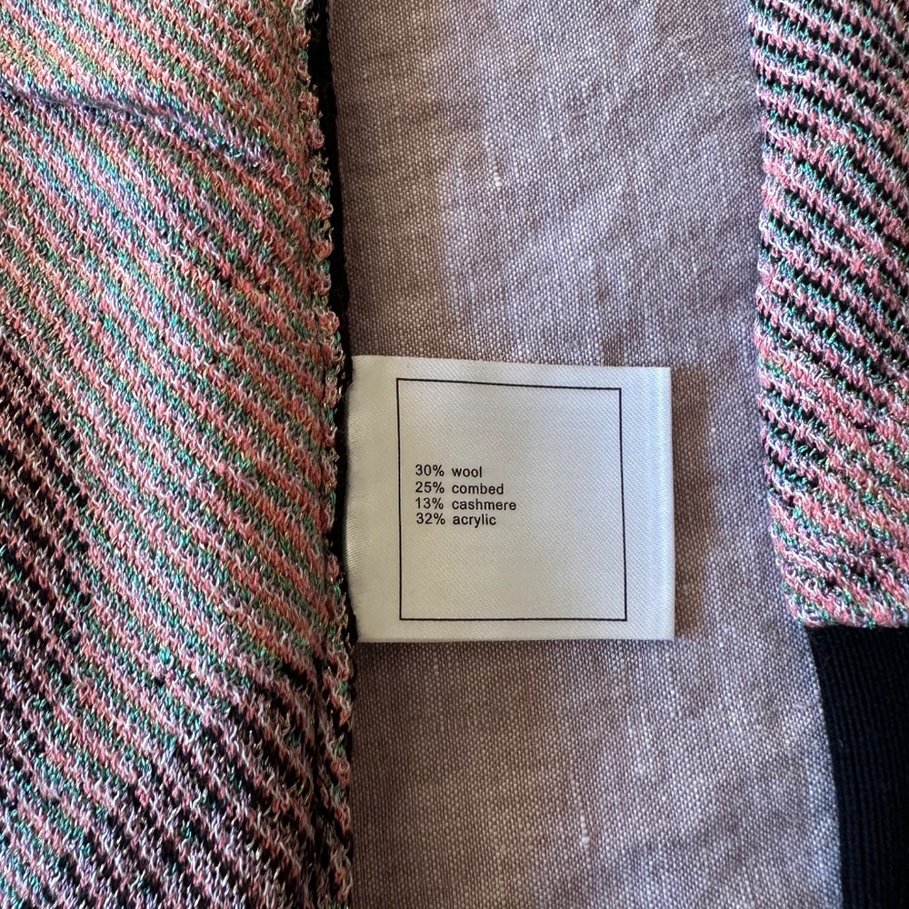 Chanel multi color black gold sweater 40 S Small - Picture 4 of 11